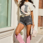 Shania Pink Boots