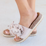 Clash Gold Bow Sandal